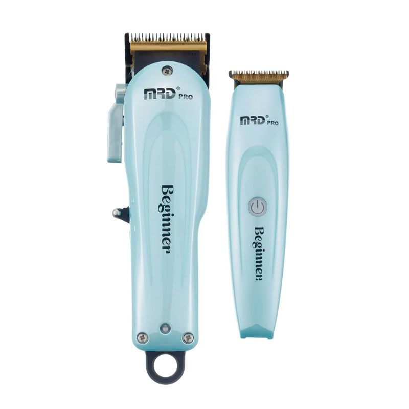 MRD Pro - Beginner Clipper & Trimmer Light Blue Set